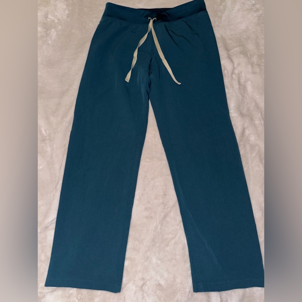 Women's FIGS Scrub Pants CARIBBEAN BLUE